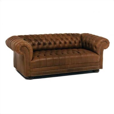 Leather Tufted Sofa Set