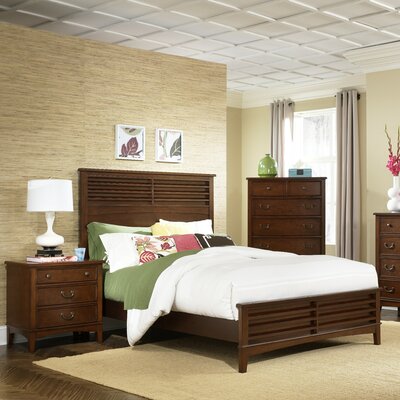 Liberty Furniture Hearthstone Oak Craftsman Queen Bed 6 PC Bedroom