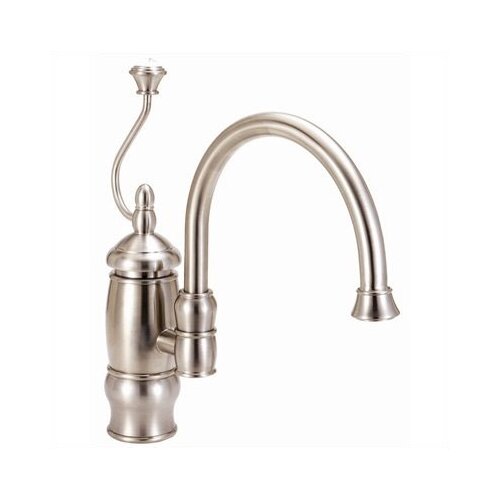 Belle Foret Single Handle Single Hole Kitchen Faucet with Spiral